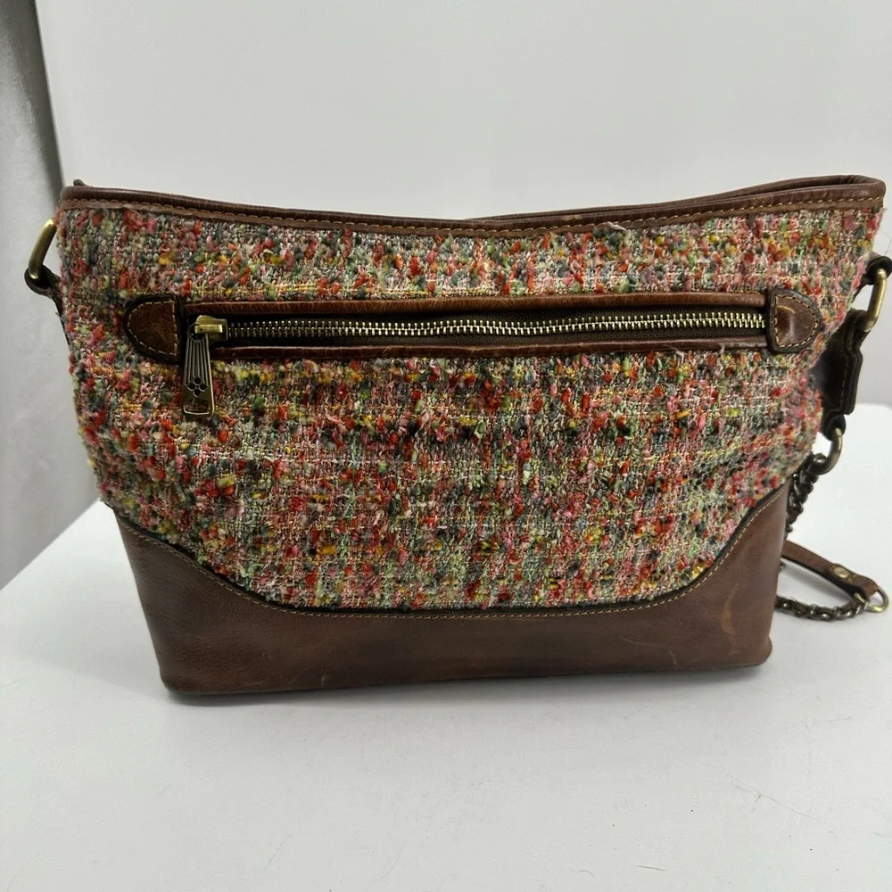 Patricia Nash Salvina Boucle Shoulder Bag Crossbody - Picture 3 of 8